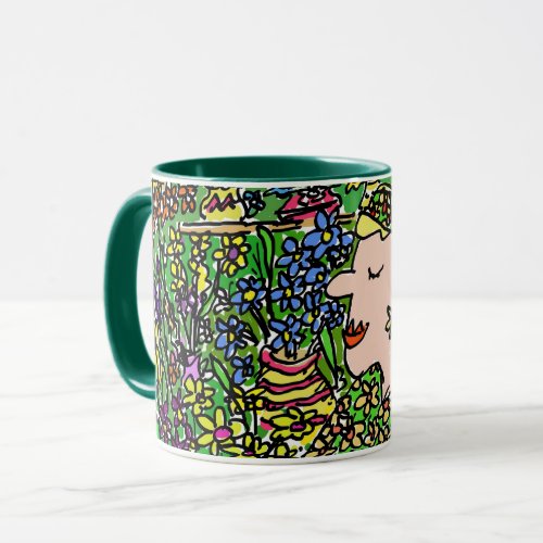 Florist or Flower Seller Fun Mug