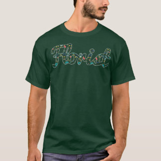 Florist Sunflower T-Shirt