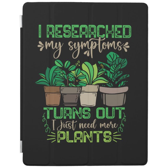 Florist Women Funny Plant Lover Mother Gardening iPad Smart Cover (Front)
