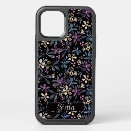 Florista Personalized Floral OtterBox iPhone Case