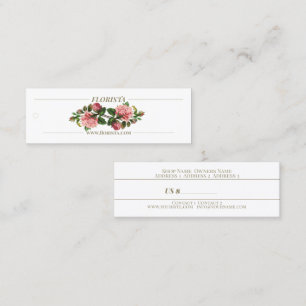 Florista - Price Tag, Business Card