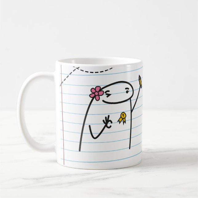 Flork Taza Maestra - The best! Coffee Mug (Left)