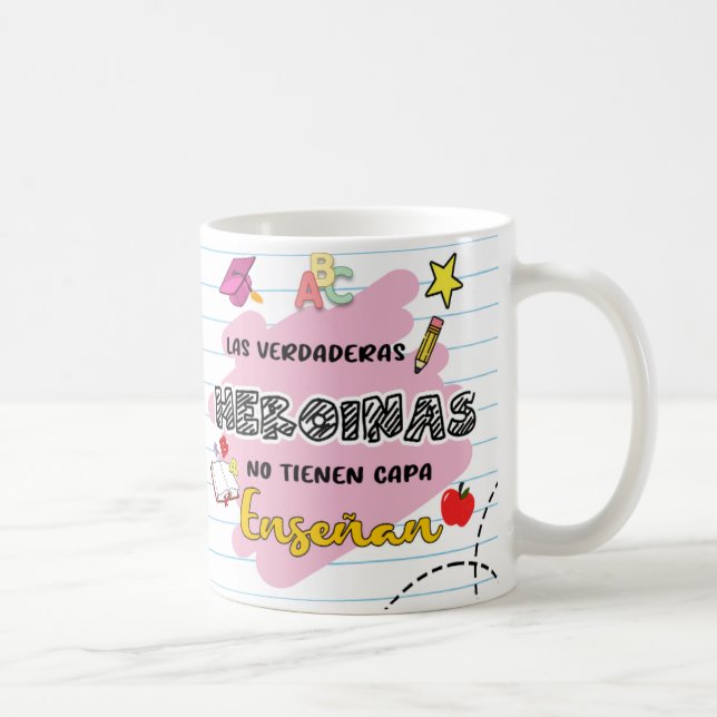 Flork Teacher's Day - The Real Heroines Coffee Mug (Right)