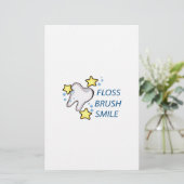Floss Brush Smile (Standing Front)