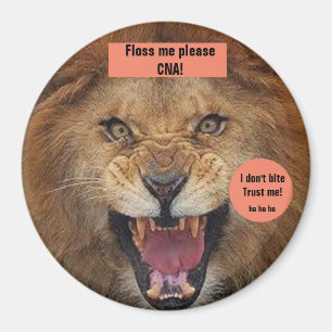 Floss me please CNA! magnet