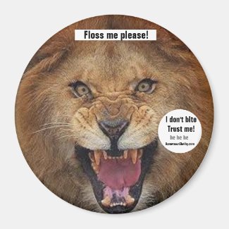 Floss me please! magnet