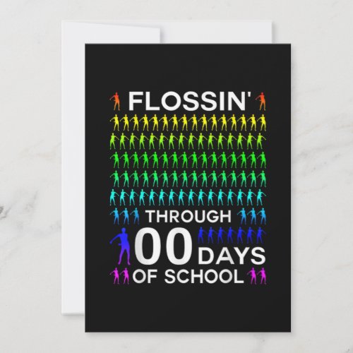 Flossin Through 100 Days Of School 100Th Day Floss Save The Date