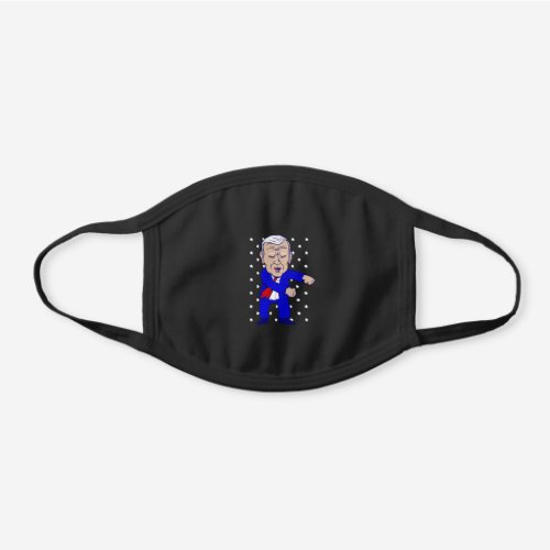 flossing dancing president joe biden funny black cotton face mask