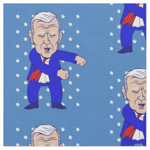 flossing dancing president joe biden funny fabric