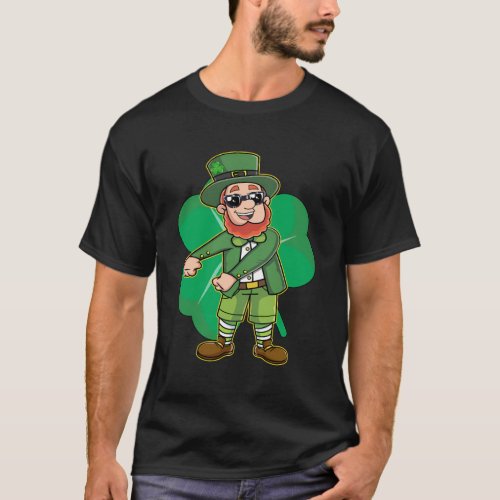 Flossing Leprechaun St PatrickS Day T_Shirt