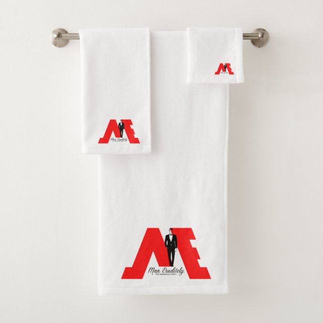 FloState Design "ME" Man Eruditely Towel Set (Insitu)