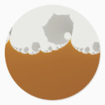 Flotsam Gallet1 - Fractal Classic Round Sticker