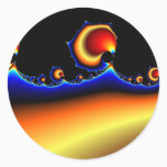 Flotsam Goodega - Fractal Classic Round Sticker