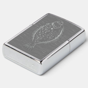 1950 Fly Fishing Fisherman Zippo Lighter