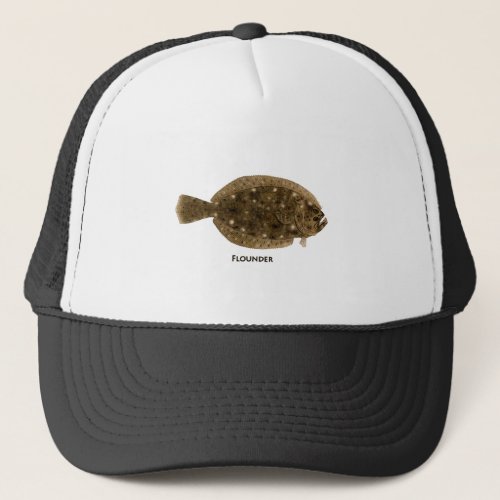 Flounder Logo Trucker Hat