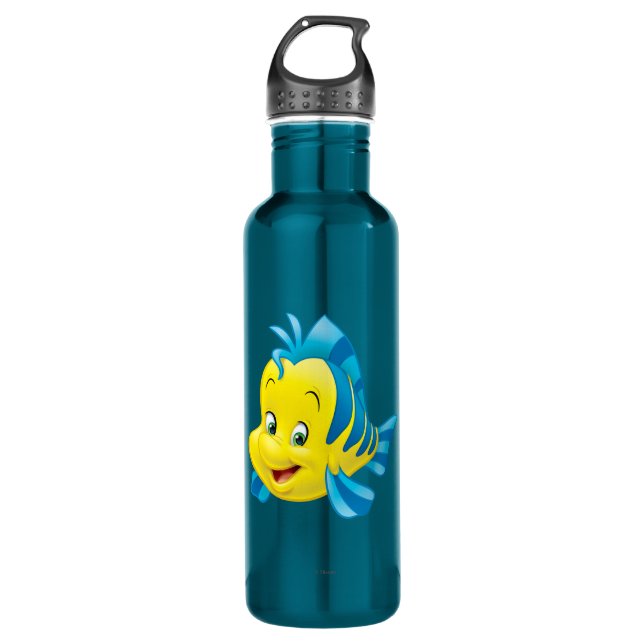 Flounder Stainless Steel Water Bottle (Front)