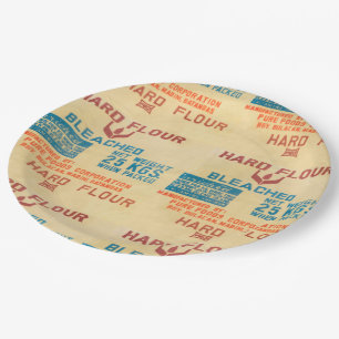 Flour Bags Paper Plates