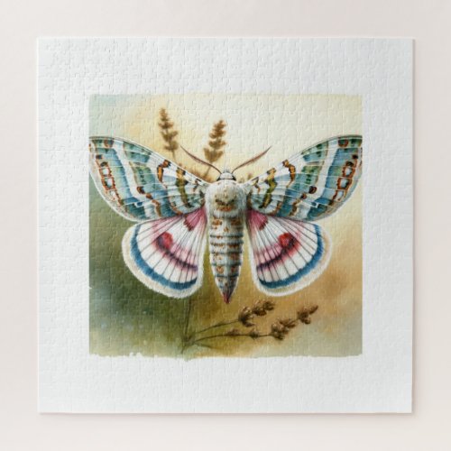 Flour Moth IREF1603 1 _ Watercolor Jigsaw Puzzle