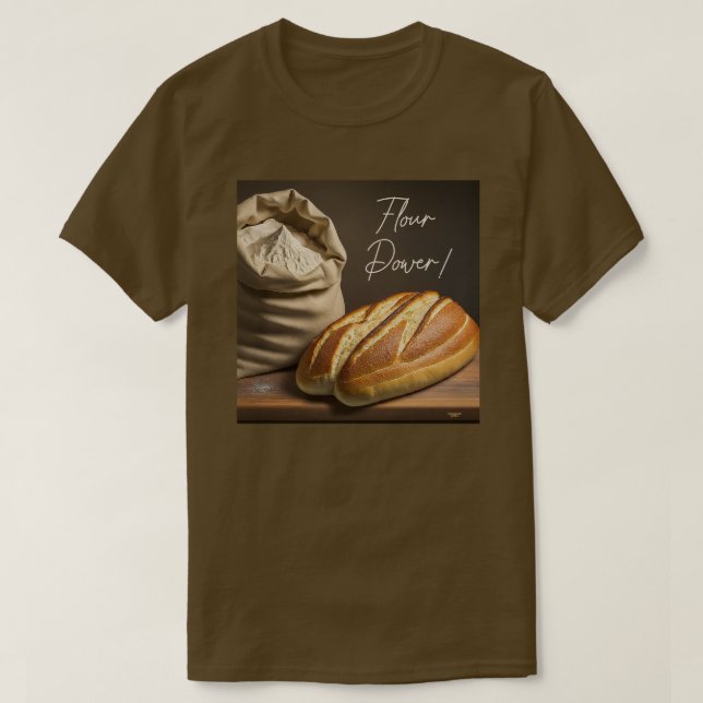 Flour Power T-Shirt (Design Front)