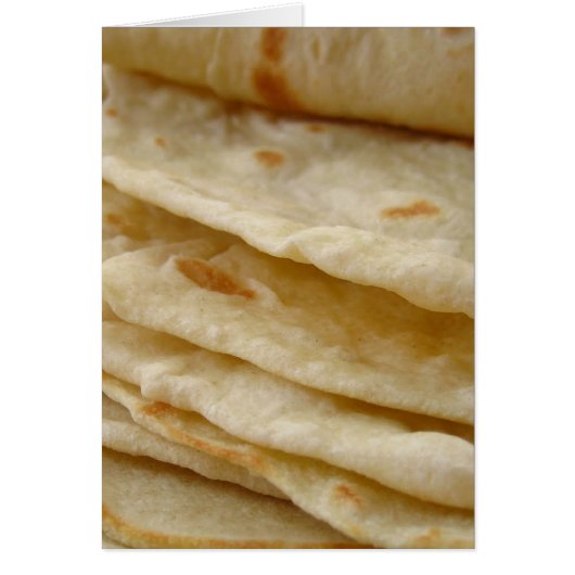 Flour Tortillas Cards (Front)