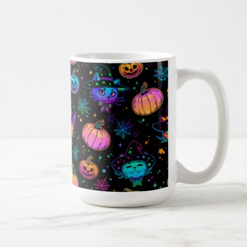 Flourescent Celebration Halloween Coffee Mug