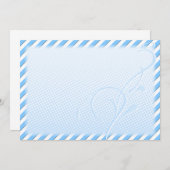 Flourish, Blue Dots and Stripes (Front/Back)