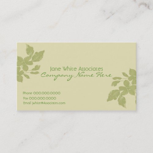 Flourish Business Card