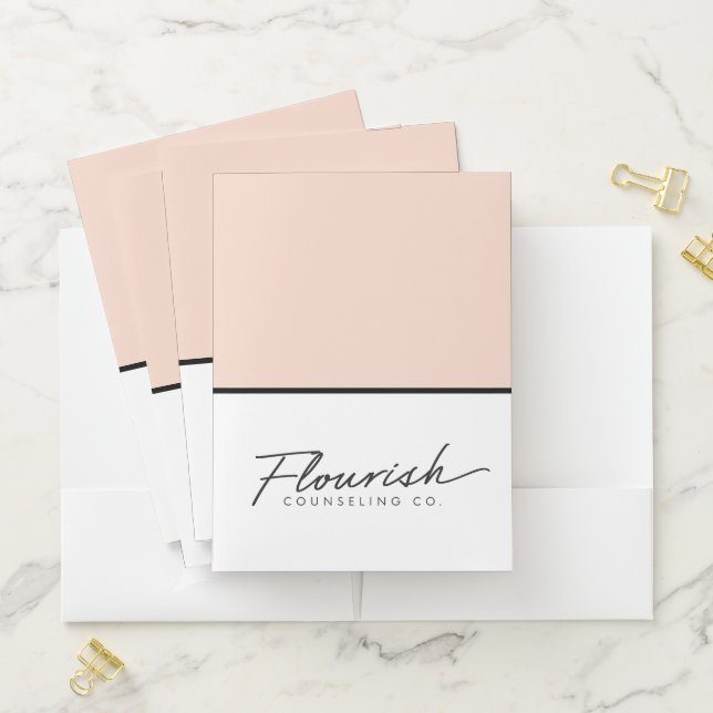 Flourish Counseling Co. Pocket Folders (Set of 5) (In Situ)