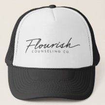 Flourish Counseling Co. Trucker Hat