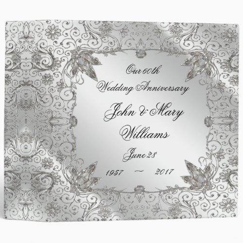 Flourish Diamond 60th Anniversary 2 Binder