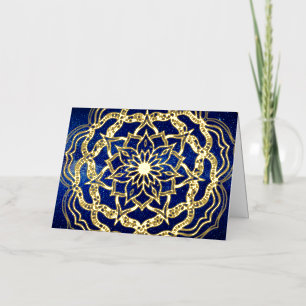 Flourish, Foil Holiday Card