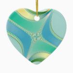 Flourish - Fractal Art Ceramic Ornament
