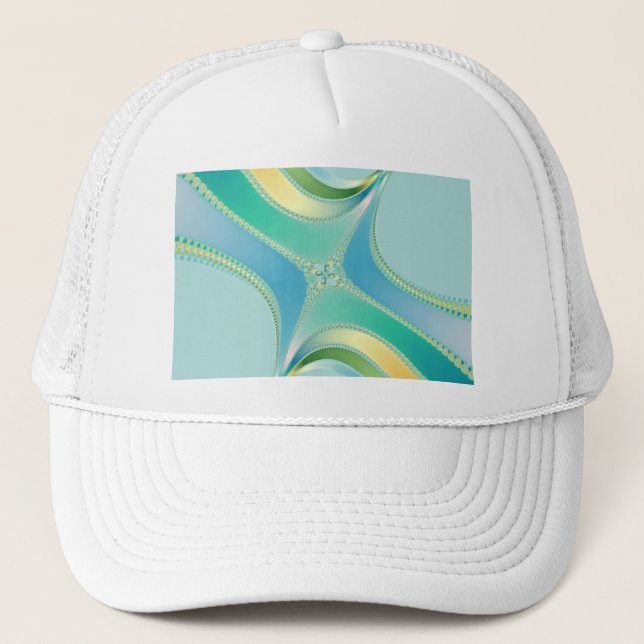 Flourish - Fractal Art Trucker Hat (Front)