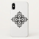 Flourish in Opulence: The Damask Graphic Ornament iPhone X Case