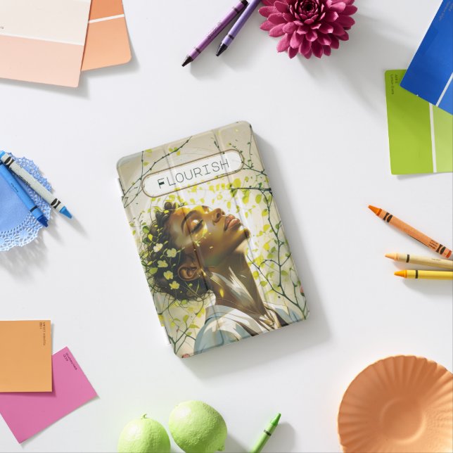 Flourish IPad mini Cover (In Situ)