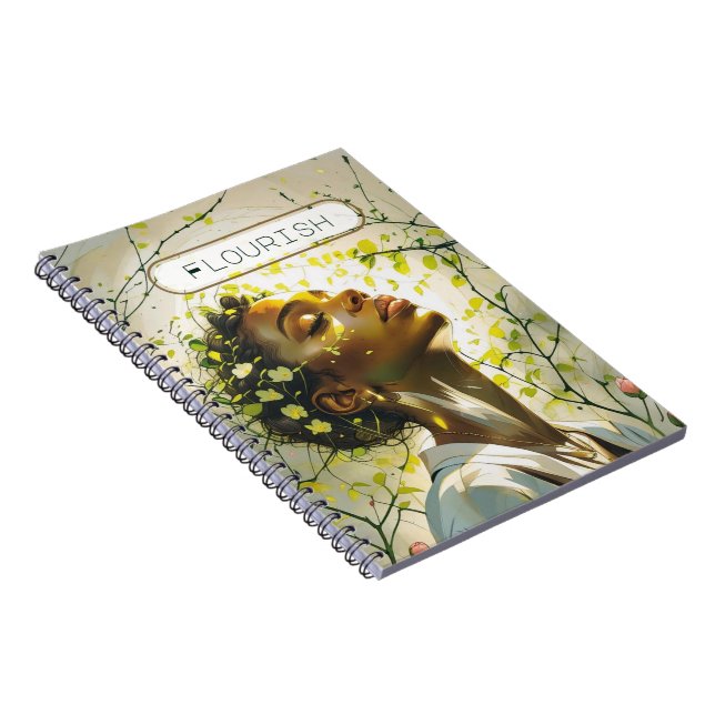 Flourish Notebook (Right Side)