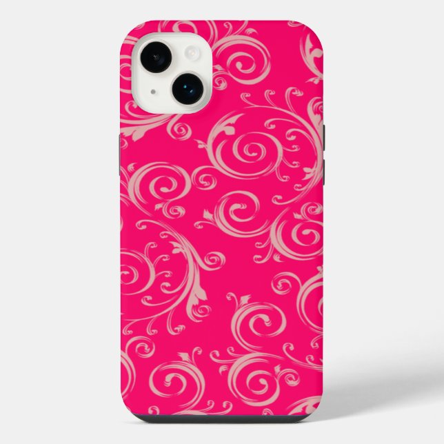 Flourish Swirl Iphone Case (Back)