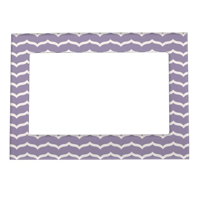 Flourished Zigzag Magnetic Frame (Front)