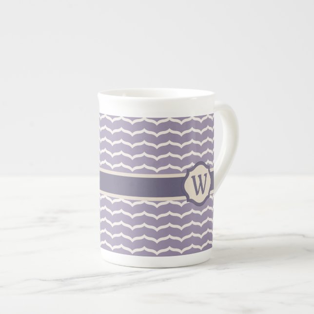 Flourished Zigzag Specialty Mug (Front Right)
