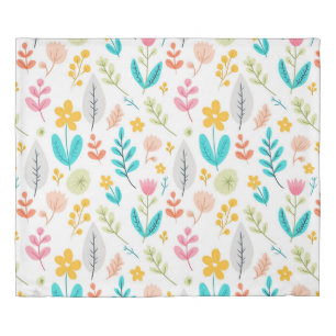 Flourishing Botanicals Duvet Cover