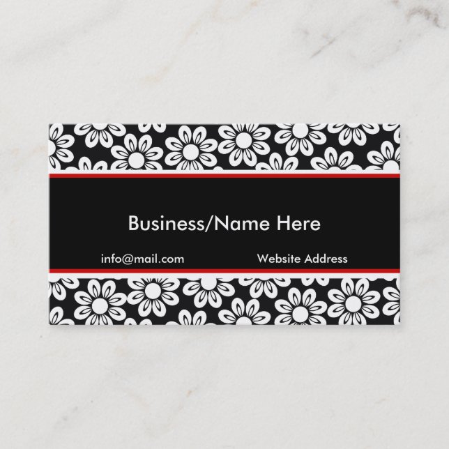 Flourishing Business Business Cards (Front)