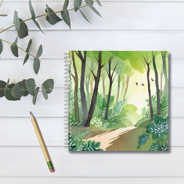 Flourishing Green Forest | Nature Watercolor Notebook (Creator Uploaded)