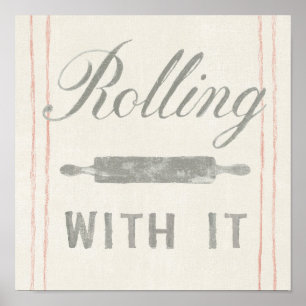 Floursack Kitchen V Poster