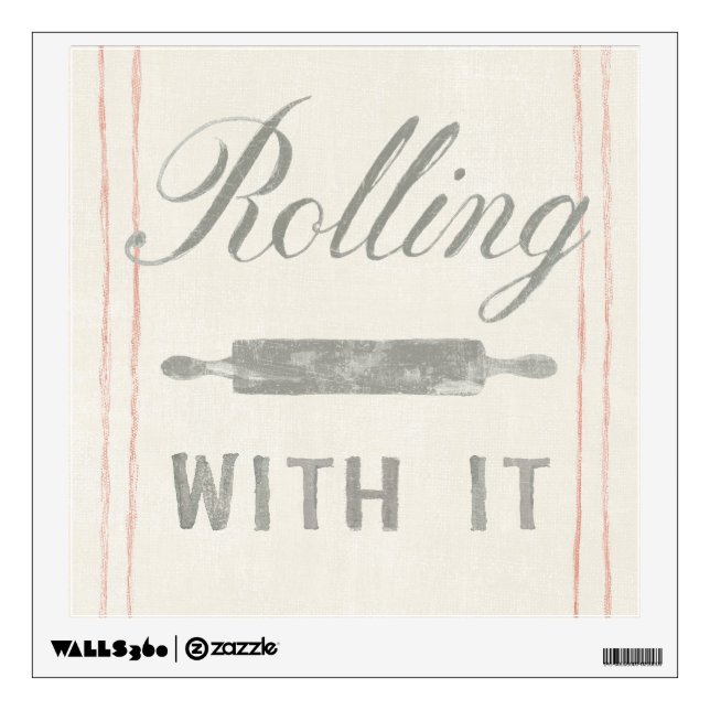 Floursack Kitchen V Wall Decal (Front)