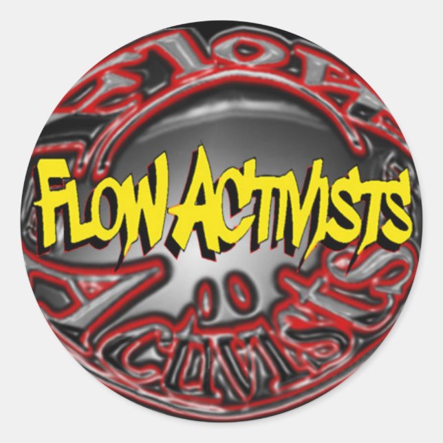 Flow Activists Sticker (Front)