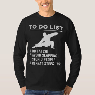 Flow & Chuckle - Hilarious To-Do Tai Chi Tee for t