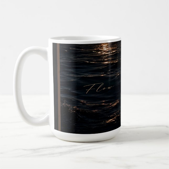 Flow - Deep Waters Coffee Mug (Left)