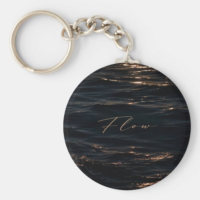 Flow - Deep Waters Keychain (Front)