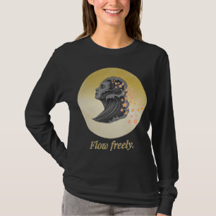 Flow Freely - Zen Ocean Spirit Art T-Shirt