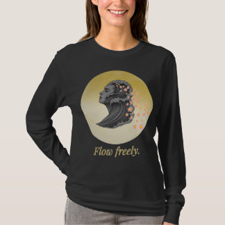 Flow Freely - Zen Ocean Spirit Art T-Shirt